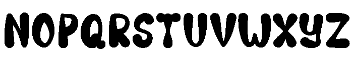 Cute Groovy Regular Font LOWERCASE