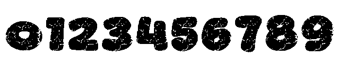 Cute Grunge Regular Font OTHER CHARS