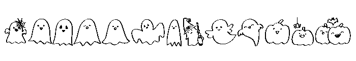 Cute Halloween Collection FONT