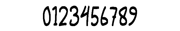 Cute Handwriting Regular Font OTHER CHARS