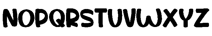 Cute Herlina Reguler Font UPPERCASE