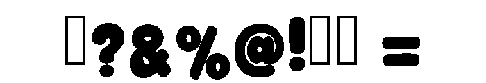 Cute Holiday Regular Font OTHER CHARS