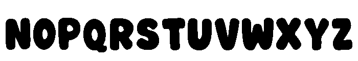 Cute Holiday Regular Font UPPERCASE