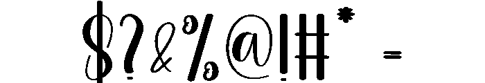 Cute Holiday Font OTHER CHARS