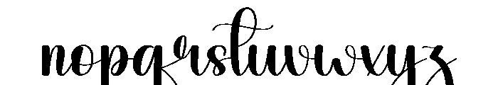 Cute Holiday Font LOWERCASE