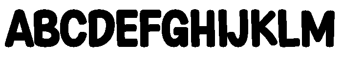 Cute Humble Regular Font UPPERCASE