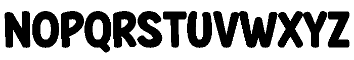 Cute Humble Regular Font LOWERCASE