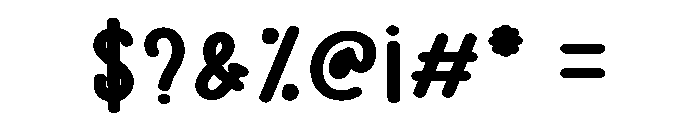Cute Jaguar Font OTHER CHARS