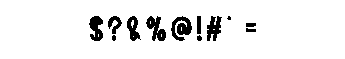 Cute Joyful Font OTHER CHARS