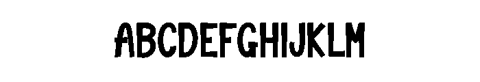 Cute Joyful Font UPPERCASE