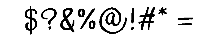 Cute Kids Fu Font OTHER CHARS