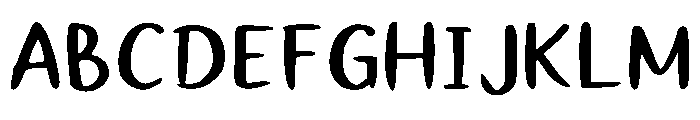 Cute Kiyo Regular Font UPPERCASE