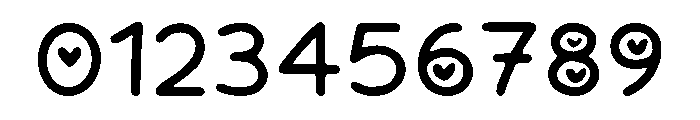 Cute Loopy Font OTHER CHARS