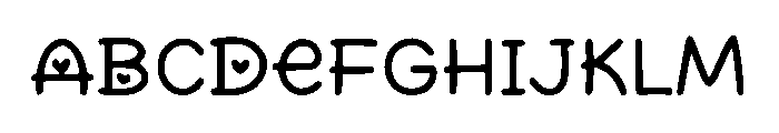 Cute Loopy FONT