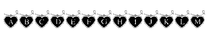 Cute Love Heart FONT