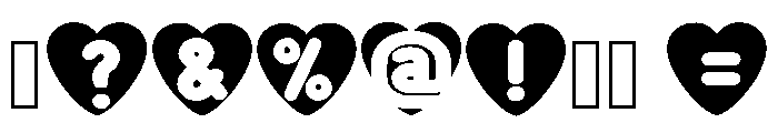 Cute Lovely Regular Font OTHER CHARS