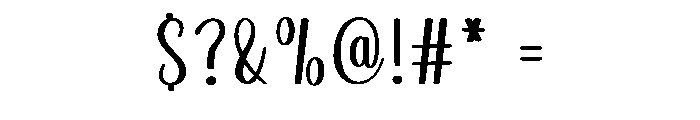 Cute Mama Font OTHER CHARS