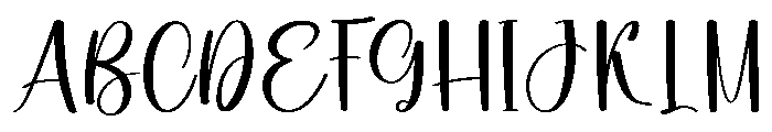 Cute Mama Font UPPERCASE
