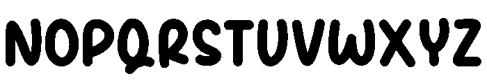 Cute Molina Regular Font UPPERCASE