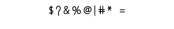 Cute Mom Font OTHER CHARS