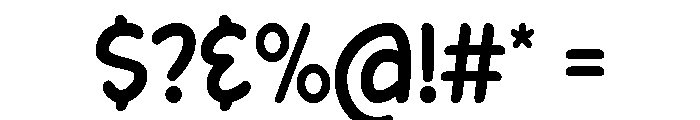 Cute Mona Font OTHER CHARS