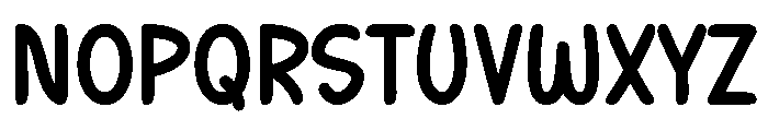 Cute Mona Font LOWERCASE
