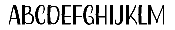 Cute Nuna Regular Font UPPERCASE