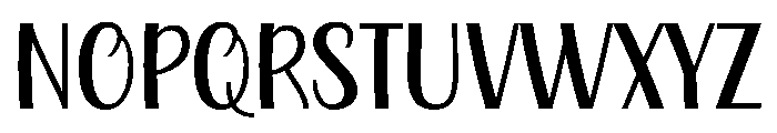 Cute Nuna Regular Font UPPERCASE