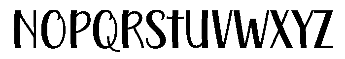 Cute Nuna Regular Font LOWERCASE