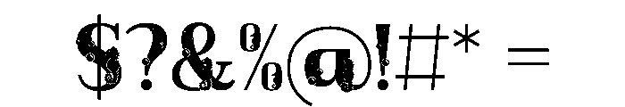 Cute Ocean Font OTHER CHARS