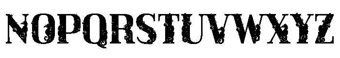Cute Ocean Font UPPERCASE