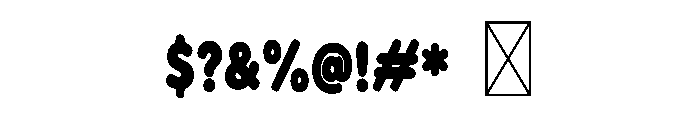 Cute Pantry Font OTHER CHARS