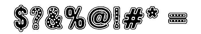 Cute Playful Regular Font OTHER CHARS