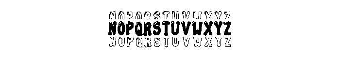 Cute Popy Regular Font UPPERCASE