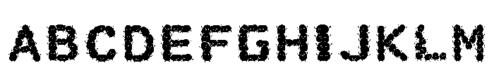 Cute Potato Regular Font UPPERCASE
