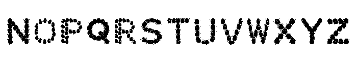 Cute Potato Regular Font UPPERCASE