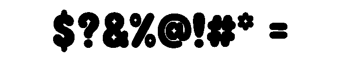 Cute Pudding Font OTHER CHARS