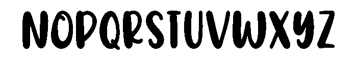 Cute Reliano Regular Font UPPERCASE