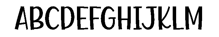 Cute Rinka Font UPPERCASE