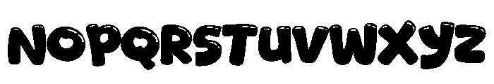 Cute Riot Regular Font UPPERCASE