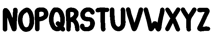 Cute Sahira Regular Font UPPERCASE
