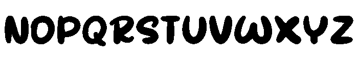 Cute Salira Regular Font UPPERCASE