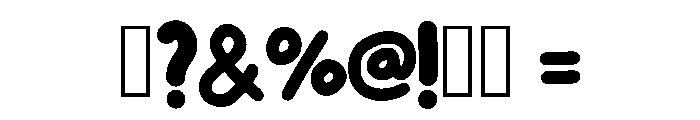 Cute Santa Regular Font OTHER CHARS