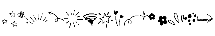 Cute Scribble FONT