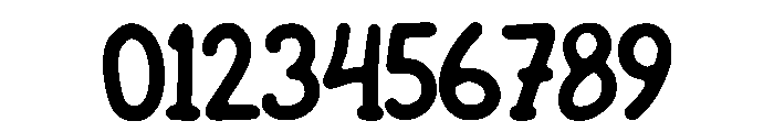Cute Shape Regular Font OTHER CHARS