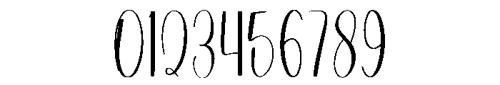 Cute Signature Font OTHER CHARS