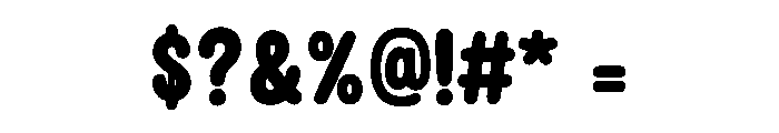 Cute Simple Font OTHER CHARS