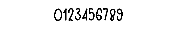 Cute Single Font OTHER CHARS