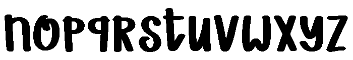 Cute Smarty Regular Font UPPERCASE