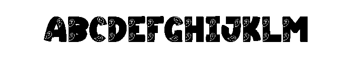Cute Spirit Font UPPERCASE